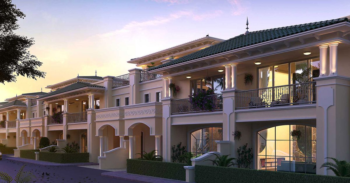 ats pristine golf villas banner