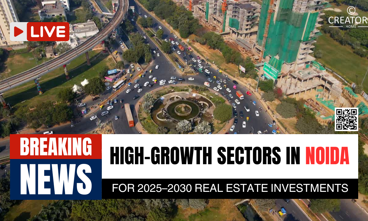  Top 10 High-Growth Sectors in Noida for 2025–2030 Real Estate Investments
