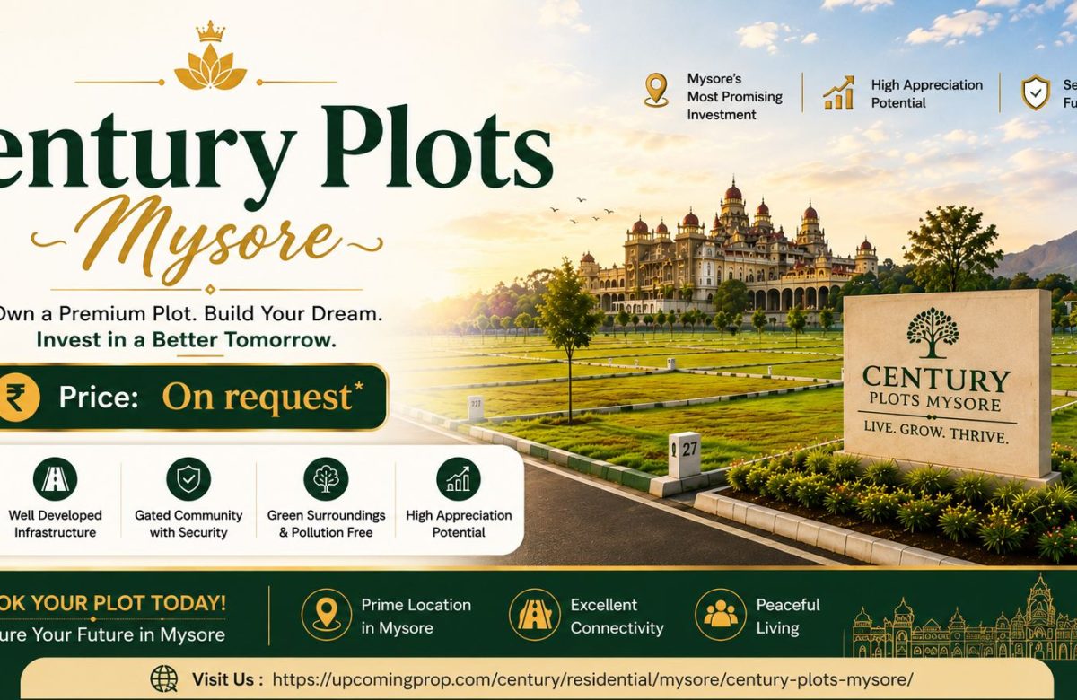 Century Plots Mysore banner