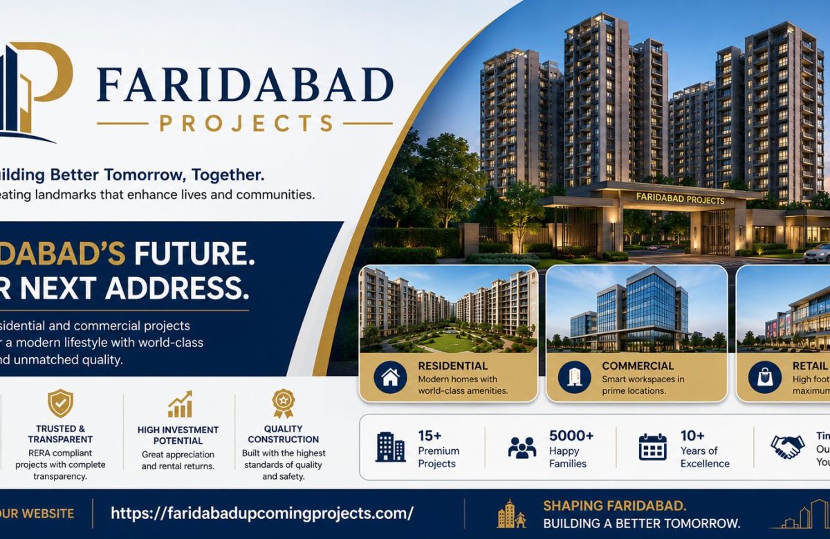 Faridabad Projects banner