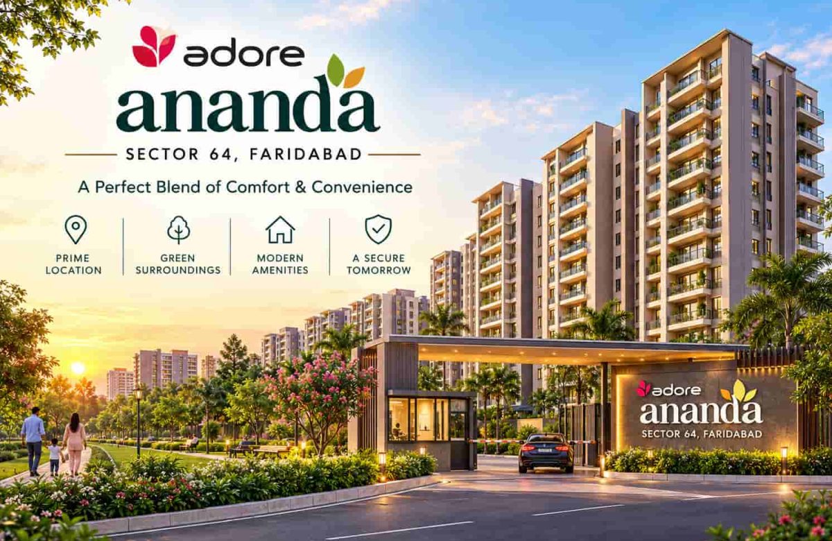 adore ananda sector 64 faridabad image